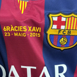 XAVI H. • MAGLIA ADDIO AL CALCIO 2014/15 (SPECIAL EDITION) FC BARCELLONA