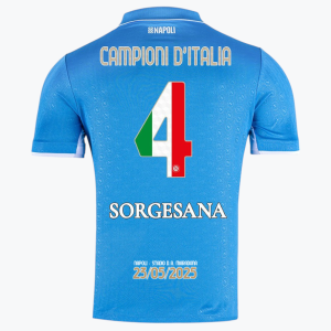 CAMPIONI D'ITALIA 2024/25 (HOME) SSC NAPOLI